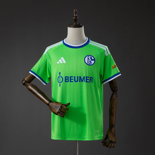 Camisola Schalke 04 2026-27 Alternativa Verde Versão Adepto