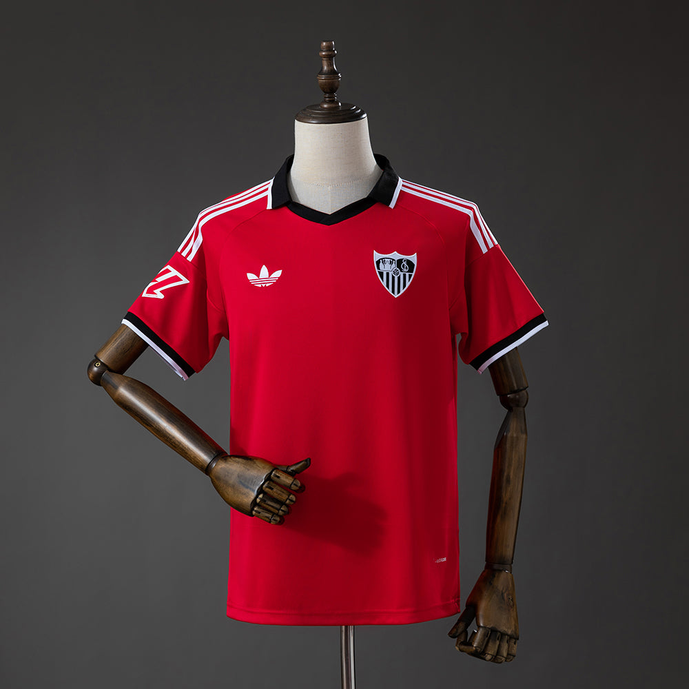 Camisola Sevilha FC 2026-27 Alternativa Vermelha Versão Adepto