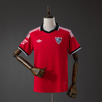 Camisola Sevilha FC 2026-27 Alternativa Vermelha Versão Adepto