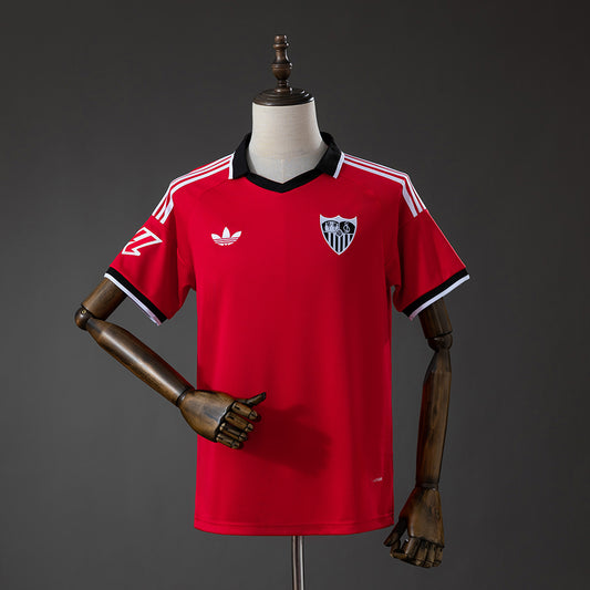 Camisola Sevilha FC 2026-27 Alternativa Vermelha Versão Adepto