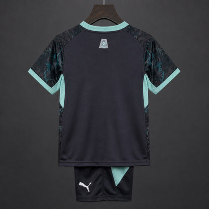 Kit Criança Olympique Marselha 2026-27 Alternativo Azul