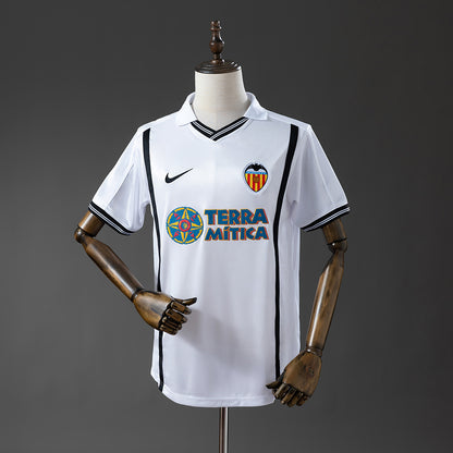 Camisola Valencia FC 2000-01 Principal Versão Adepto