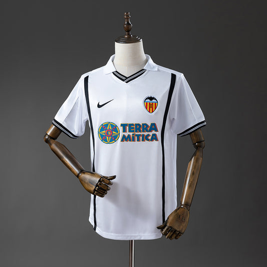 Camisola Valencia FC 2000-01 Principal Versão Adepto