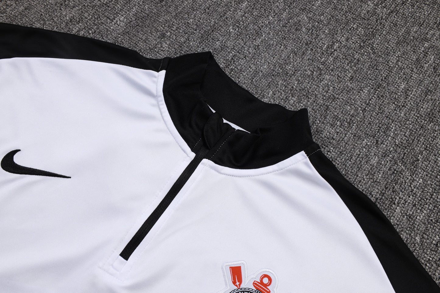 Fato de Treino SC Corinthians 2025-26 - Camisola com Fecho
