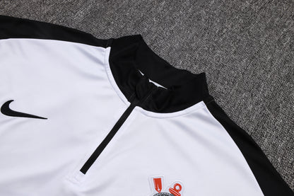 Fato de Treino SC Corinthians 2025-26 - Camisola com Fecho