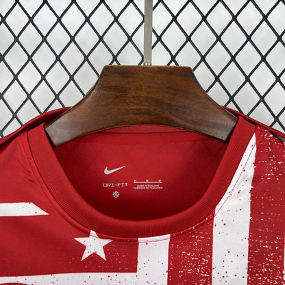 Camisola Manga Comprida Atletico Madrid 2025-26 Pre-Match Versão Adepto
