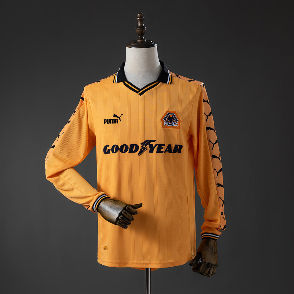Camisola Manga Comprida WOL 1998-99 Principal Versão Adepto