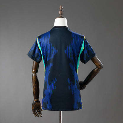 Camisola Brasil 2026 Alternativa Azul Versão Mulher