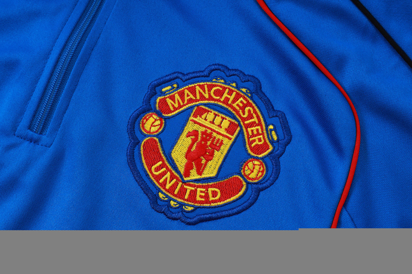 Fato de Treino M-United 2025-26 - Camisola com Fecho