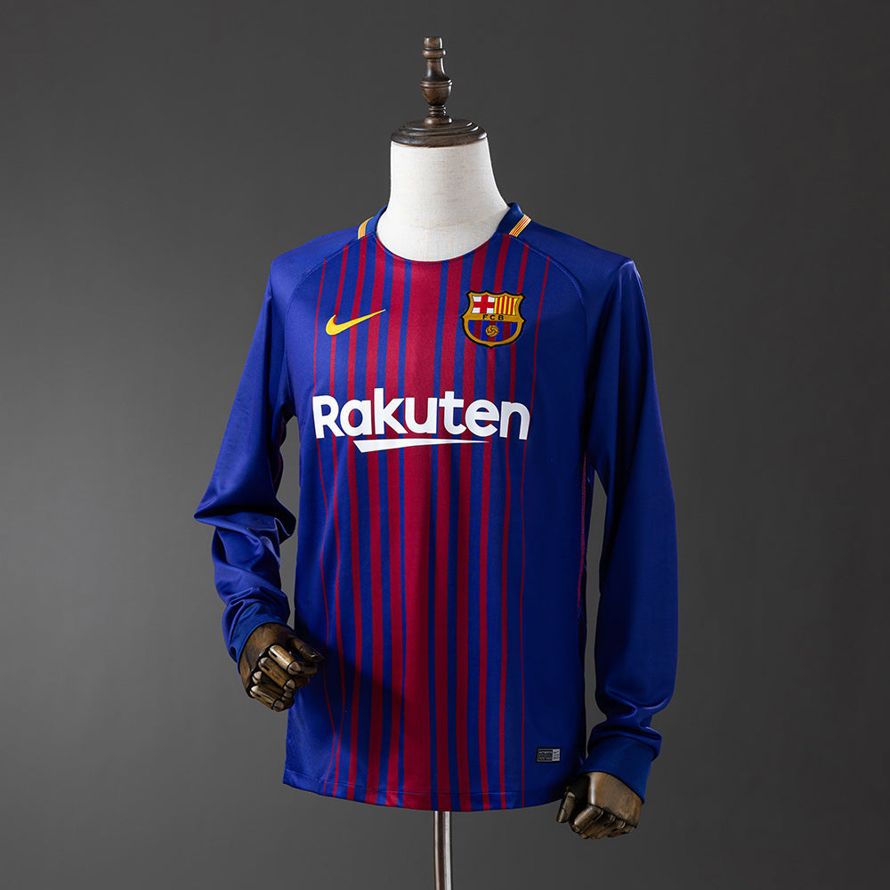 Camisola Manga Comprida FC Barcelona 2017-18 Principal
