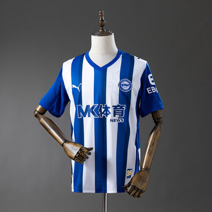 Camisola Deportivo Alaves 2025-26 Principal Versão Adepto