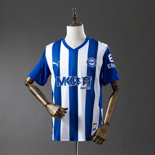 Camisola Deportivo Alaves 2025-26 Principal Versão Adepto