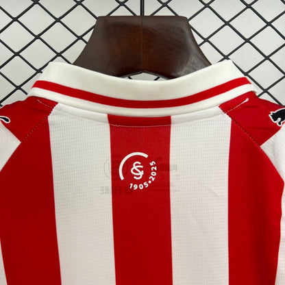 Kit Criança Real Sporting de Gijón 2025-26 Principal
