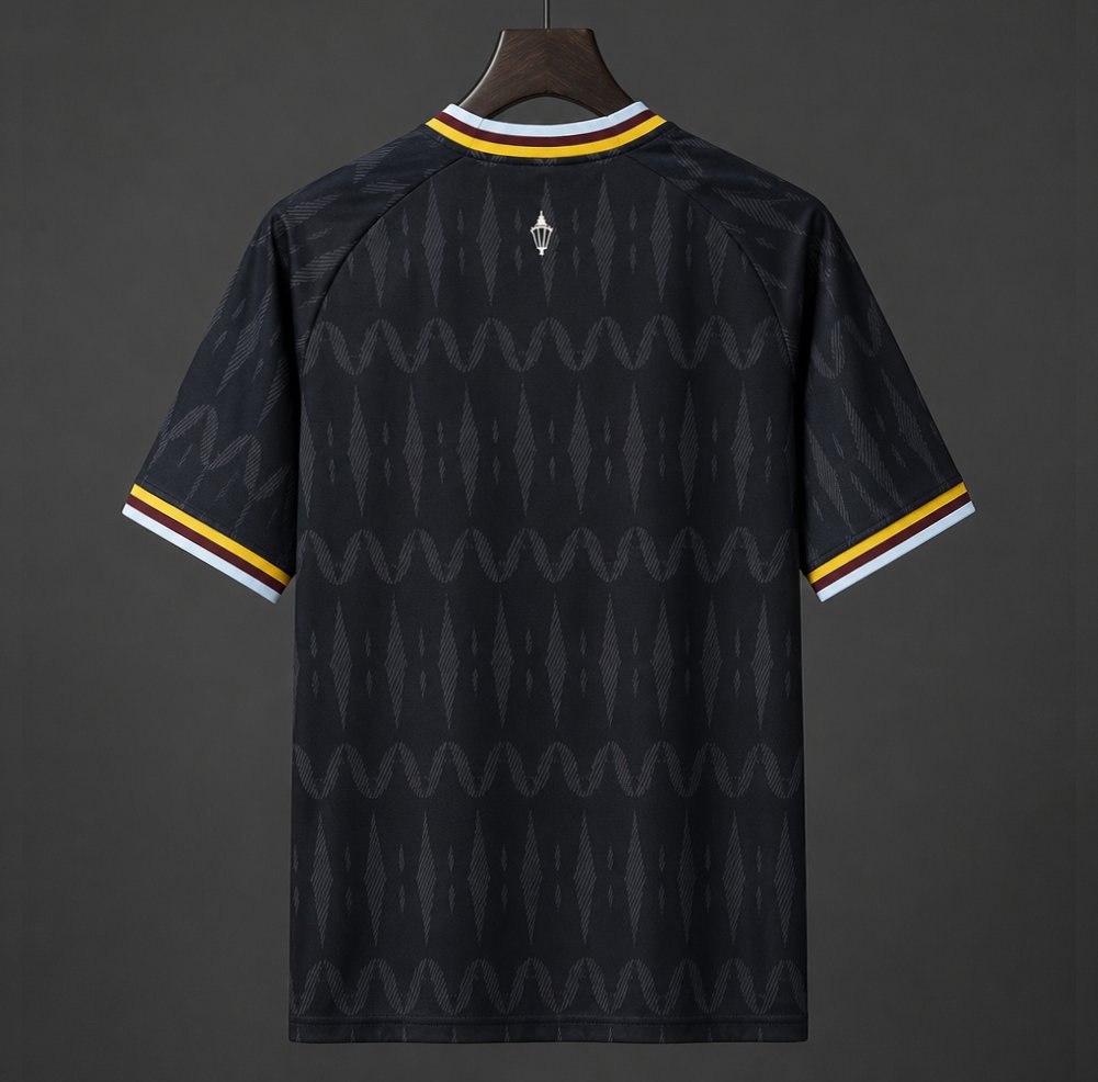 Camisola AV 2026-27 Alternativa Preta Versão Adepto