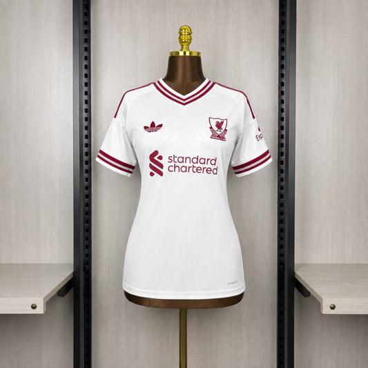 Camisola LIV 2026-27 Alternativa Branca Versão Mulher
