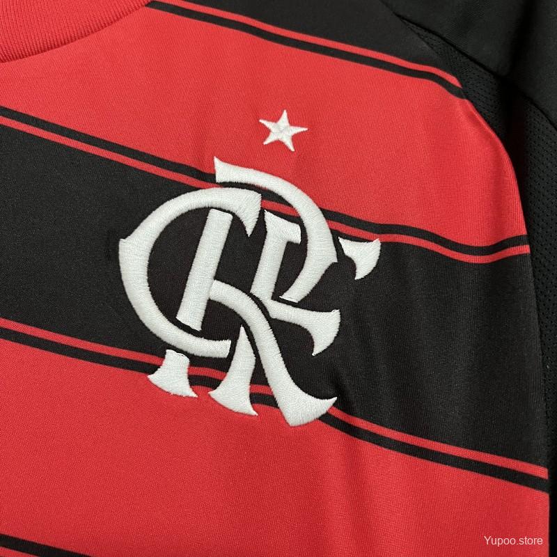 Camisola CR Flamengo 2025-26 Principal Lisa Versão Adepto