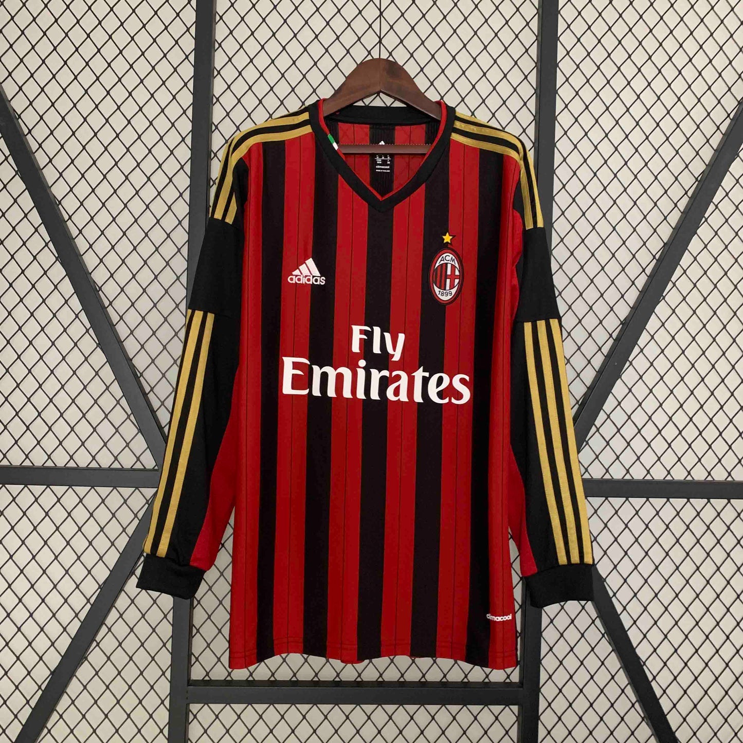 Camisola Manga Comprida AC Milan 2013-14 Principal