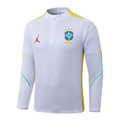 Fato de Treino Brasil 2026 - Camisola com Fecho