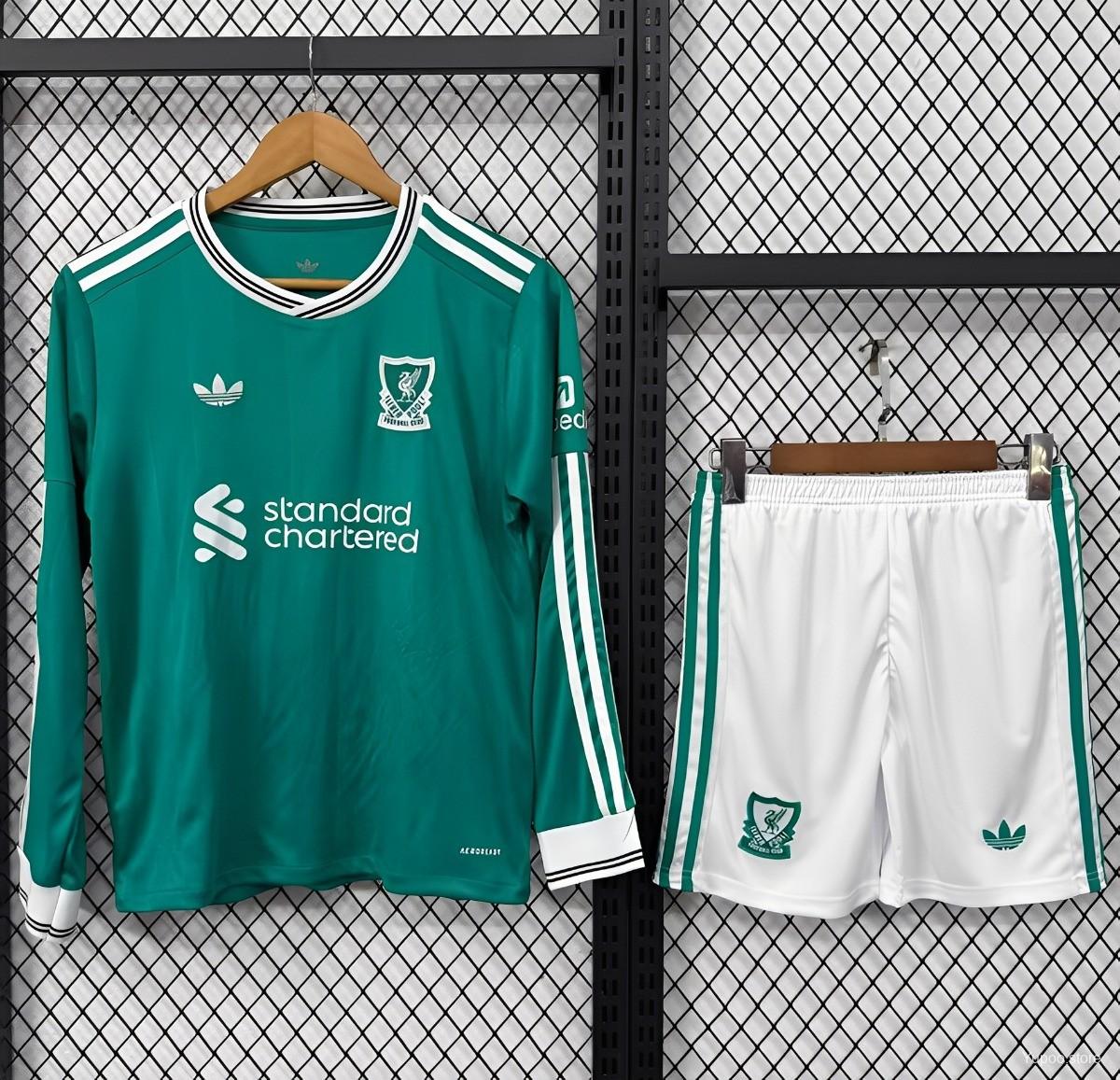 Kit Criança Manga Comprida LIV 2025-26 Alternativo