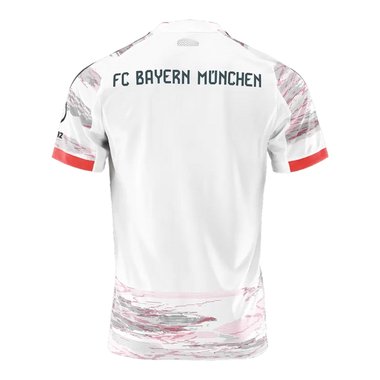 Camisola FC Bayern 2025-26 Alternativa Creme Versão Adepto