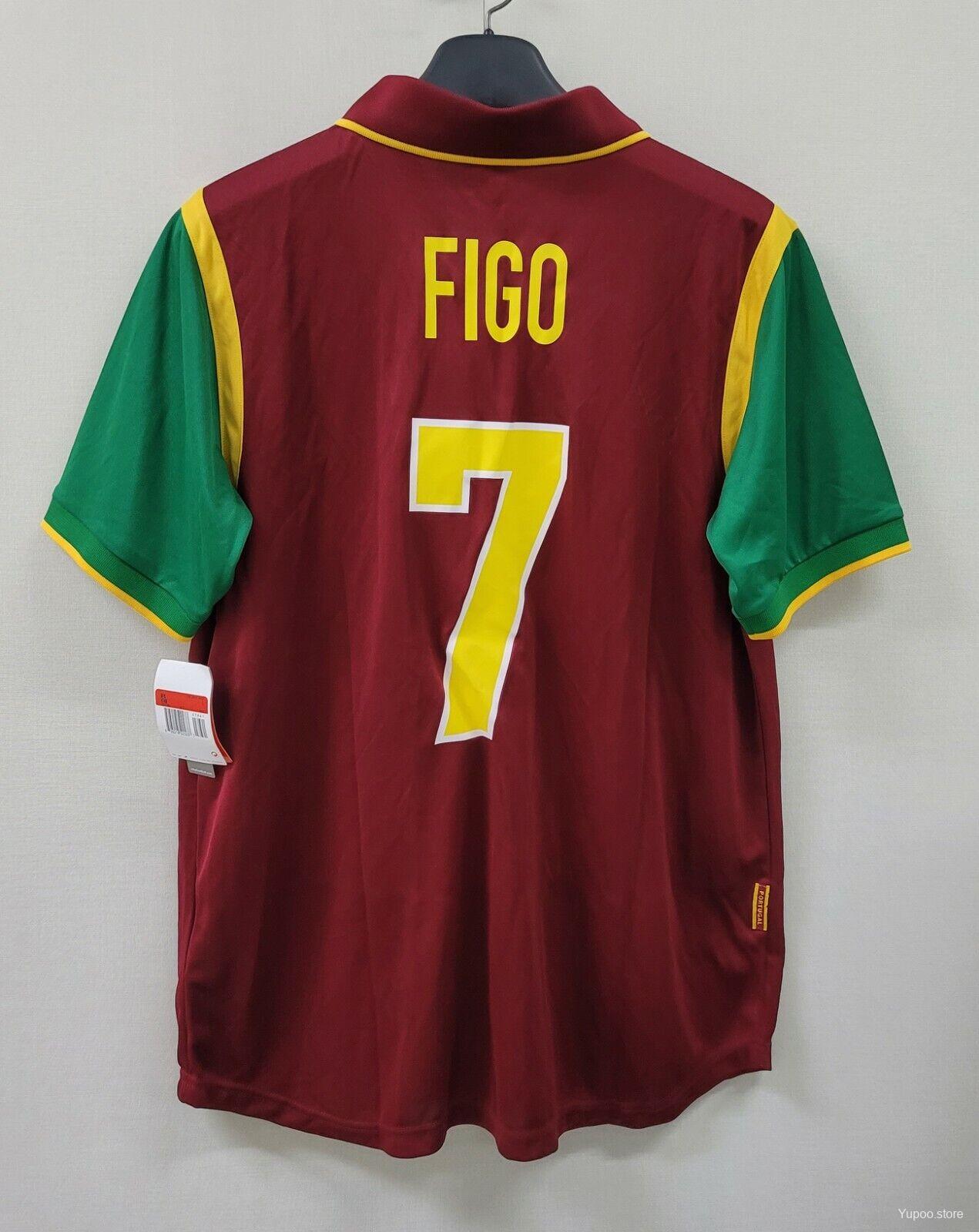 Camisola Portugal 1998 Principal FIGO #7