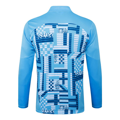 Fato de Treino Olympique Marselha 2024-25 - Camisola com Fecho