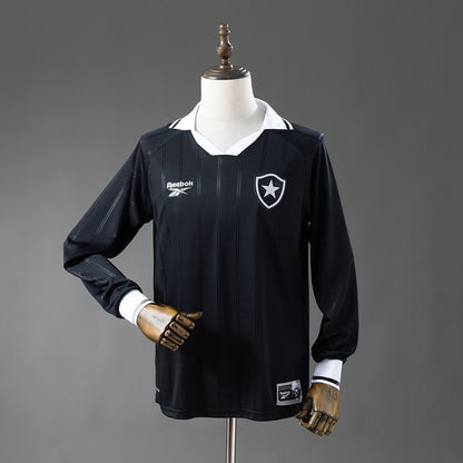 Camisola Botafogo-RJ 2025-26 Alternativa Preta Lisa Versão Adepto