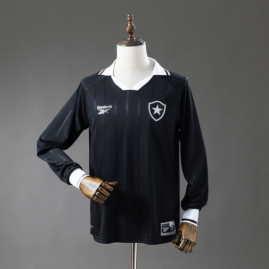 Camisola Botafogo-RJ 2025-26 Alternativa Preta Lisa Versão Adepto