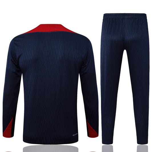 Fato de Treino Inglaterra 2024 - Camisola com Fecho