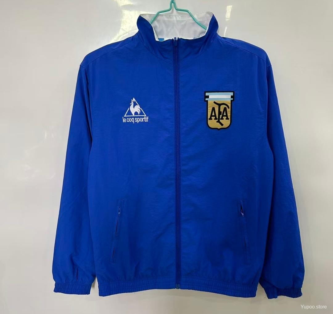 Casaco Reversivel Argentina 1986