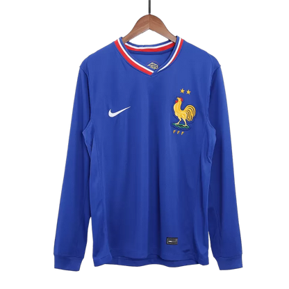 Camisola Manga Comprida França 2024 Principal Versão Adepto