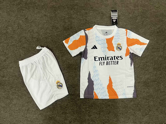 Kit Criança Real Madrid CF 2024-25 Pre-Match