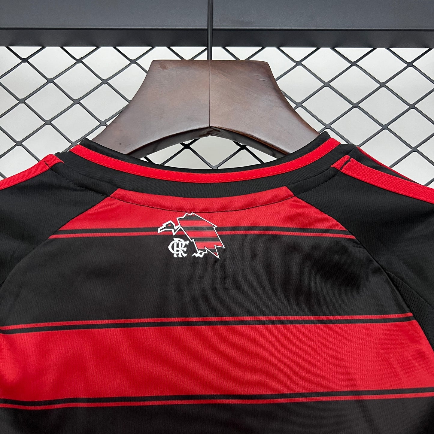 Kit Criança Manga Comprida CR Flamengo 2025-26 Principal