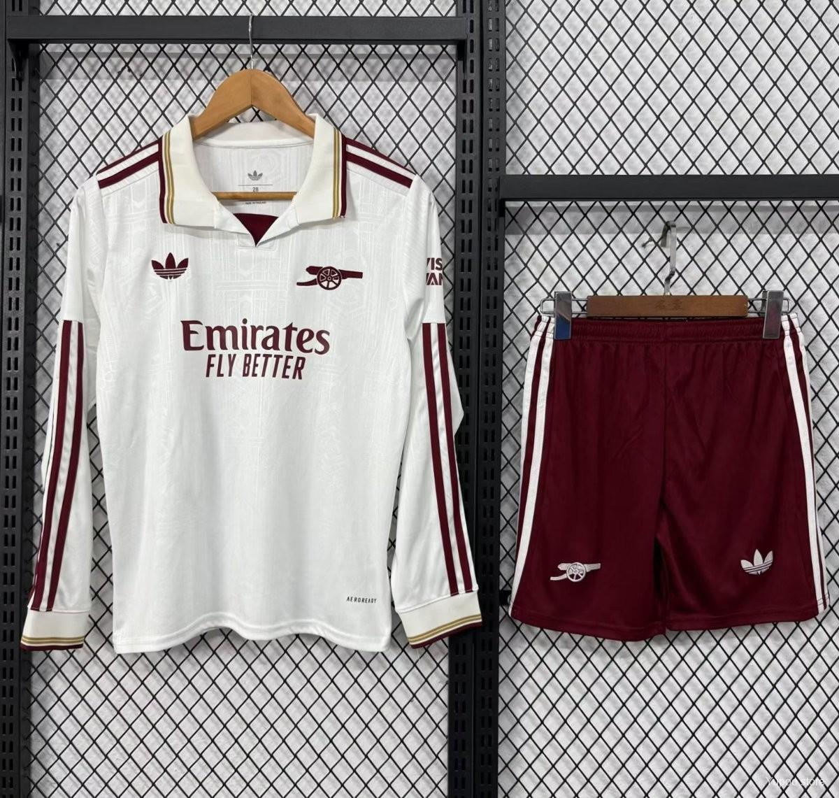 Kit Criança Manga Comprida ARS 2025-26 Alternativo