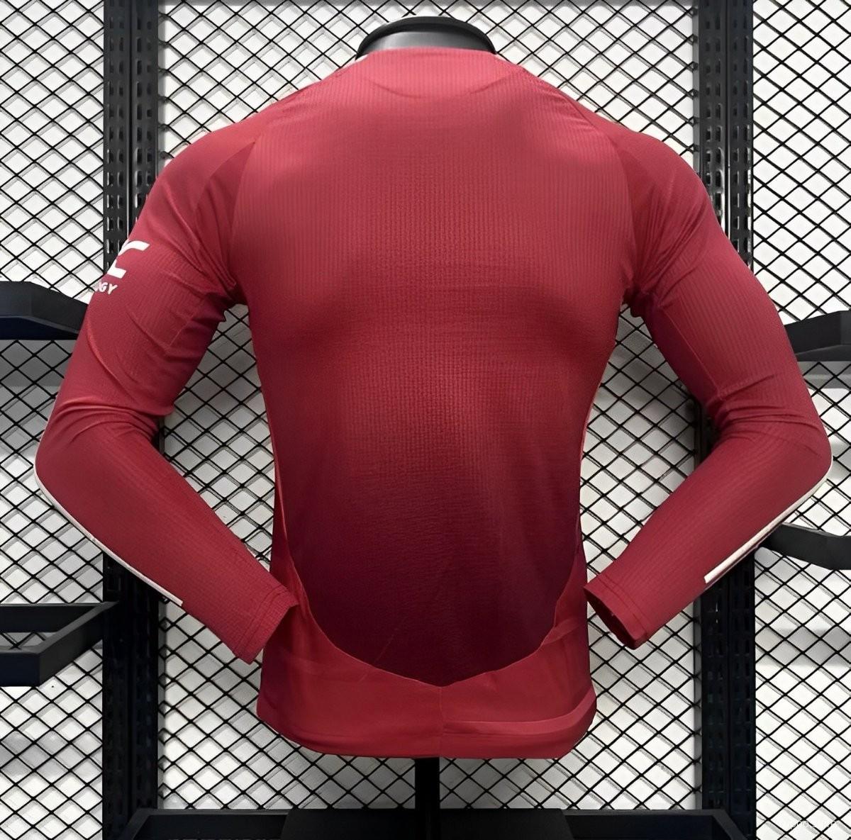 Camisola Manga Comprida M-United 2024-25 Principal Versão Jogador