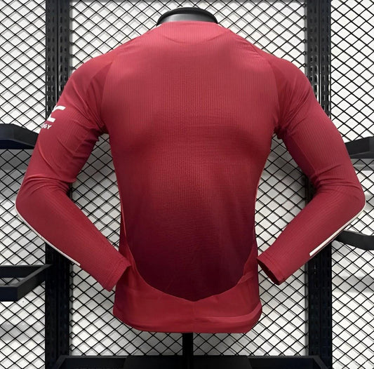 Camisola Manga Comprida M-United 2024-25 Principal Versão Jogador