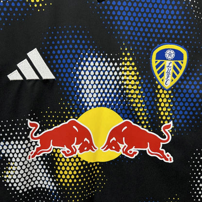 Camisola Leeds-U 2025-26 Alternativa Azul Escura Versão Adepto