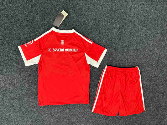 Kit Criança FC Bayern Munique 2025-26 Principal