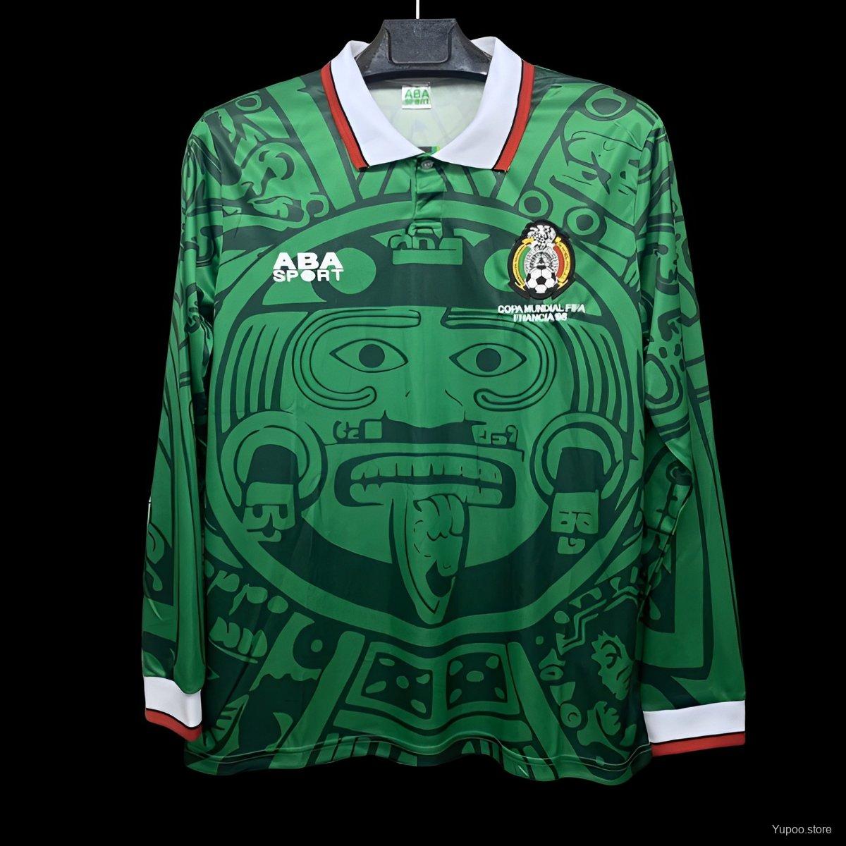 Camisola Manga Comprida Mexico 1998 Principal