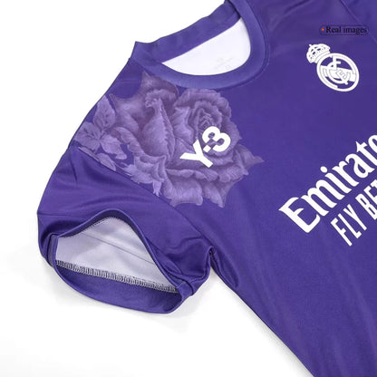 Kit Criança Real Madrid CF 2024-25 Edição Especial Y-3 Azul