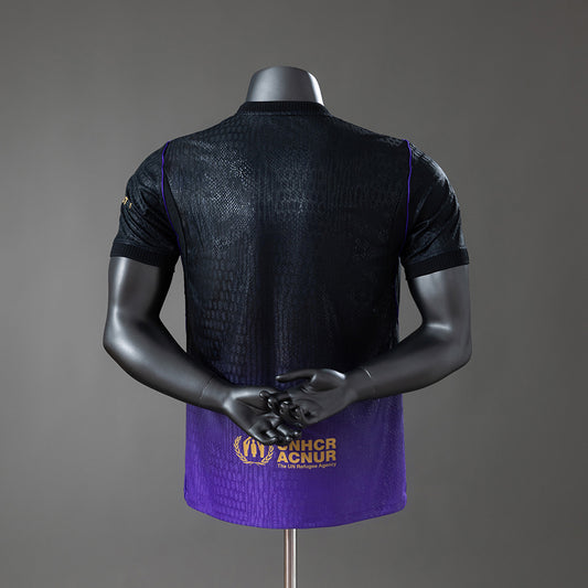 Camisola FC Barcelona 2026-27 Alternativa Roxa Versão Jogador
