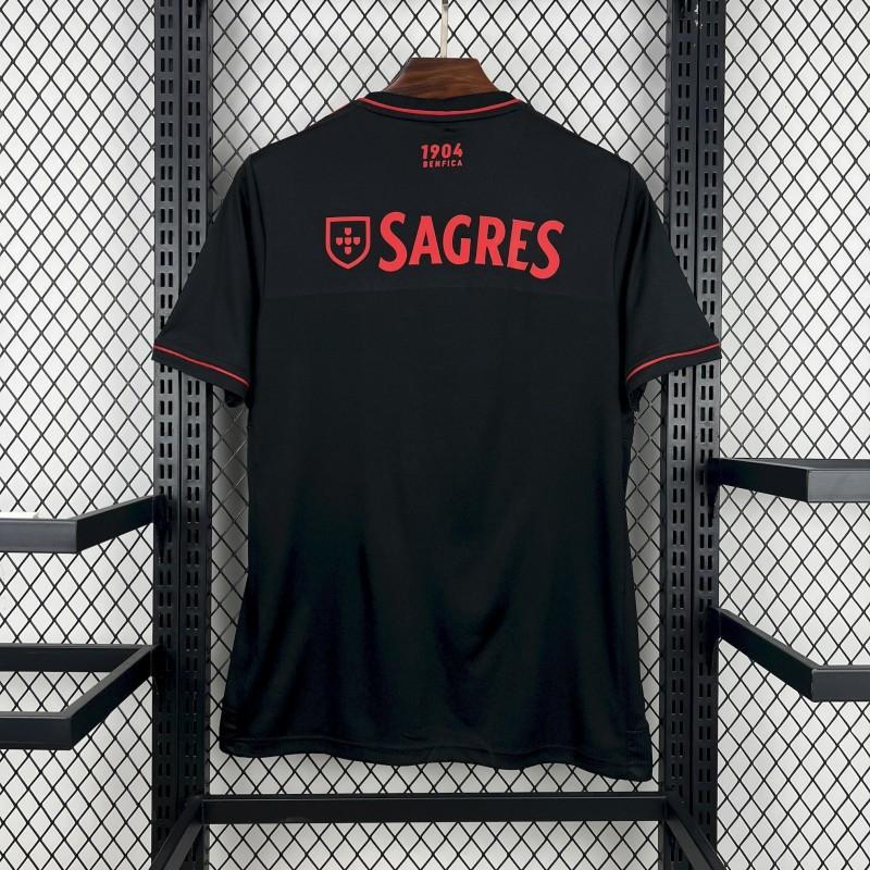 Camisola S.L.B. 2021-22 Alternativa Preta Versão Adepto