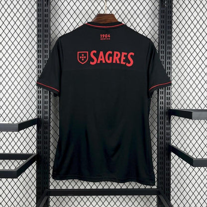 Camisola S.L.B. 2021-22 Alternativa Preta Versão Adepto