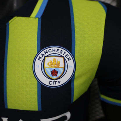 Camisola MCI 2024-25 Alternativa Amarela Versão Jogador