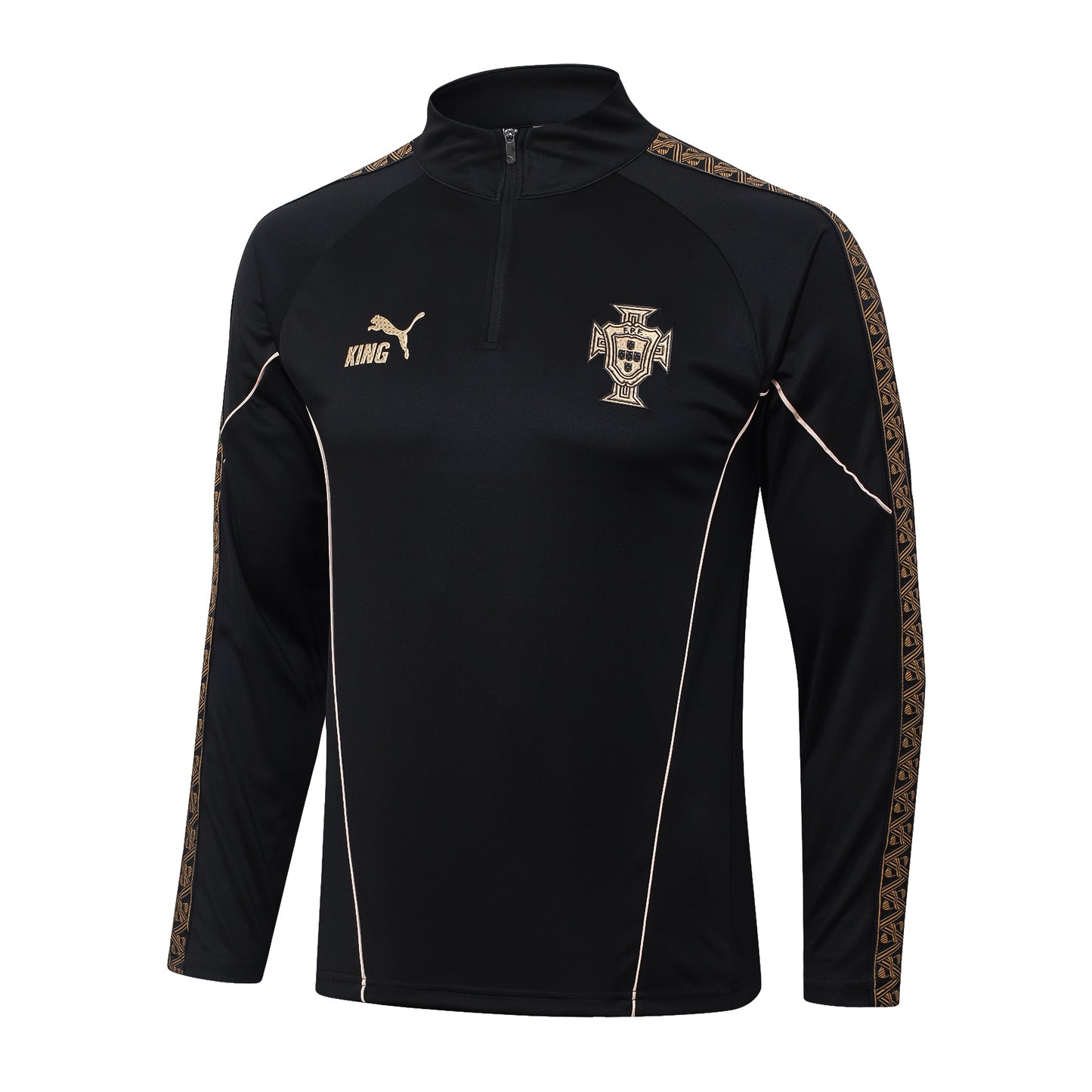 Fato de Treino Portugal 2026 - Pantera Negra - Camisola com Fecho