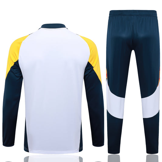 Fato de Treino Real Madrid CF 2024-25 - Camisola com Fecho