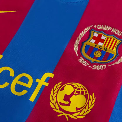 Camisola FC Barcelona 2007-08 Principal