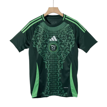 Camisola Argelia 2024 Alternativa Verde Versão Adepto