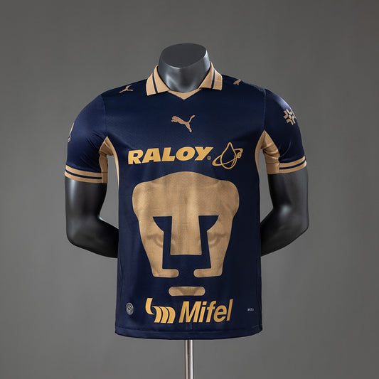 Camisola UNAM Pumas 2026-27 Alternativa Azul Versão Jogador