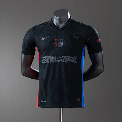 Camisola FC Barcelona 2025-26 Edição Travis Scott Versão Jogador
